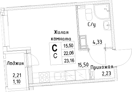 Планировка квартиры