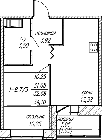 Планировка квартиры