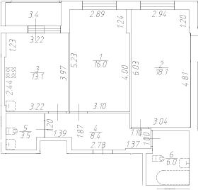 Планировка квартиры
