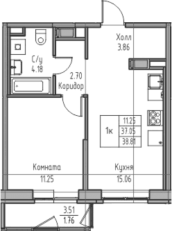 Планировка квартиры