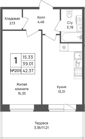 Планировка квартиры