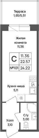 Планировка квартиры