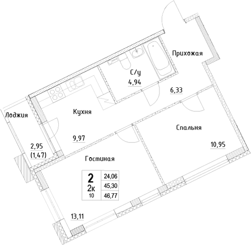 Планировка квартиры