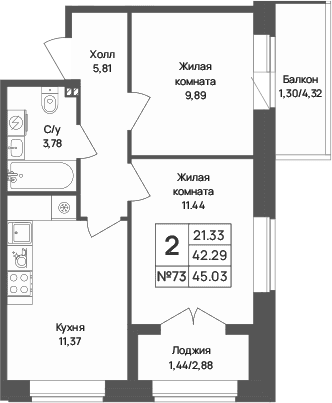 Планировка квартиры