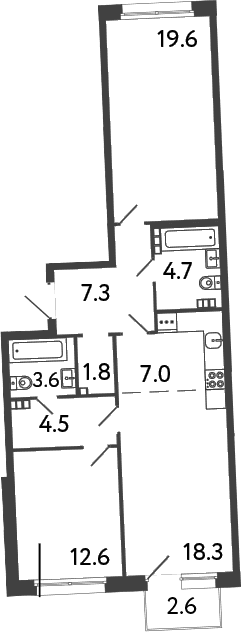 Планировка квартиры