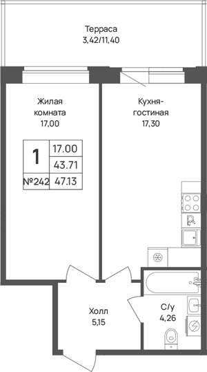 Планировка квартиры