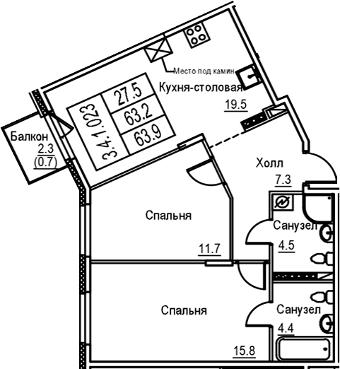 Планировка квартиры