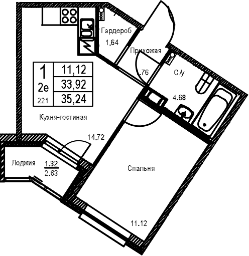Планировка квартиры