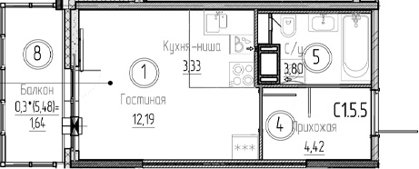 Планировка квартиры