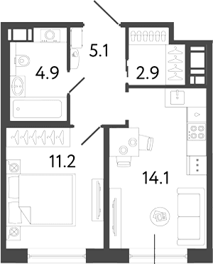 Планировка квартиры