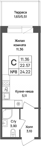 Планировка квартиры