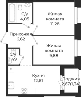Планировка квартиры