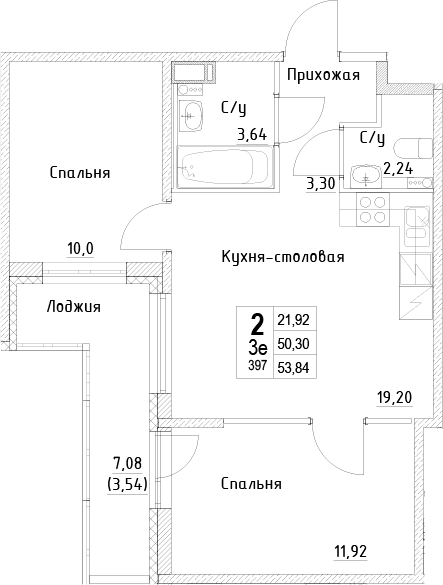 Планировка квартиры