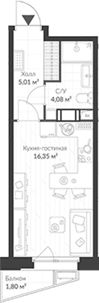 Планировка квартиры