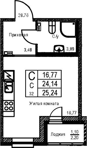Планировка квартиры