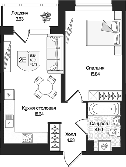 Планировка квартиры