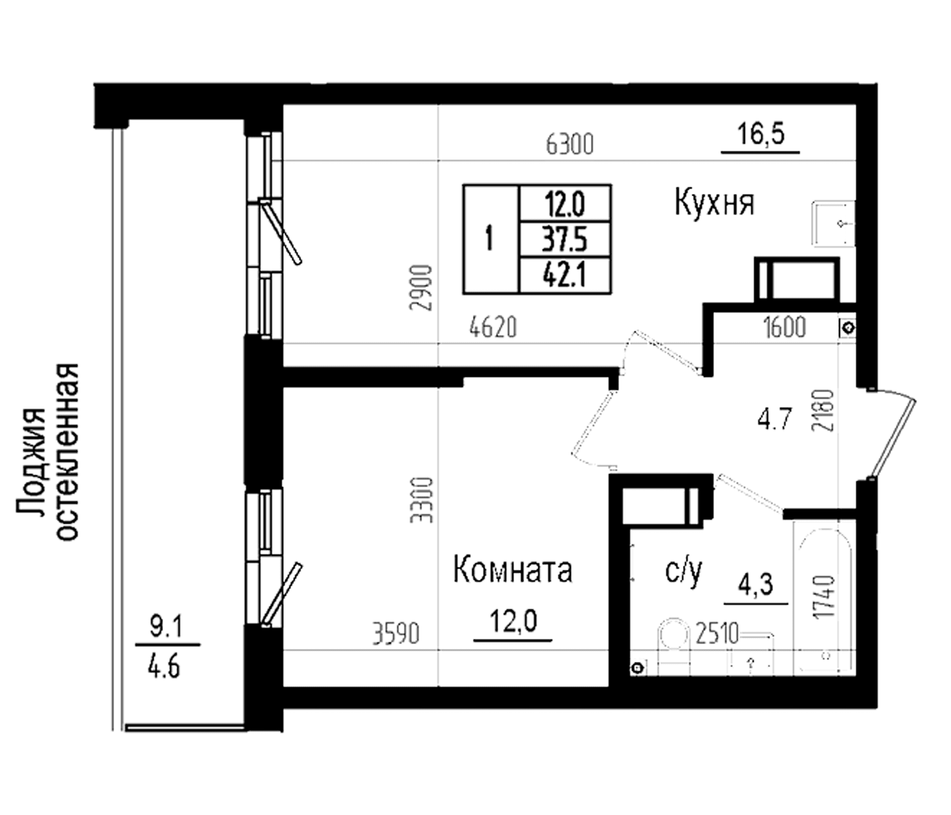 Планировка квартиры