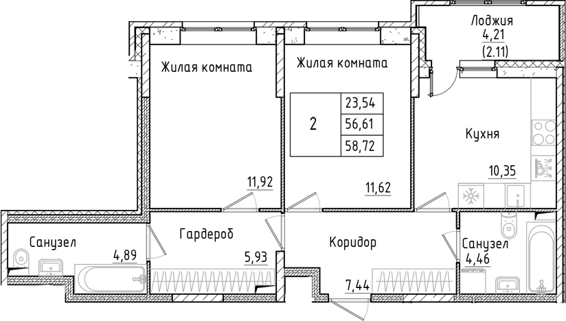 Планировка квартиры