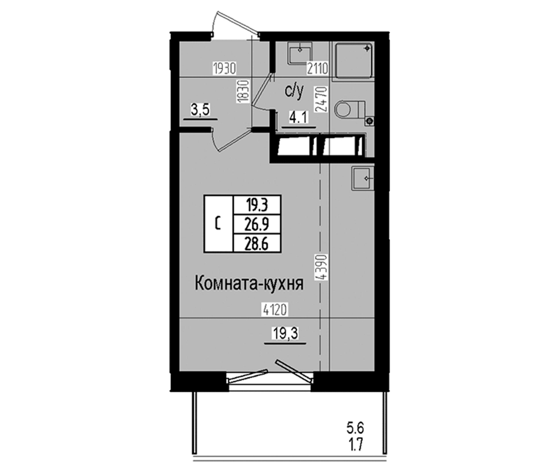 Планировка квартиры