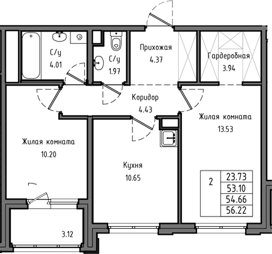 Планировка квартиры