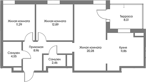 Планировка квартиры