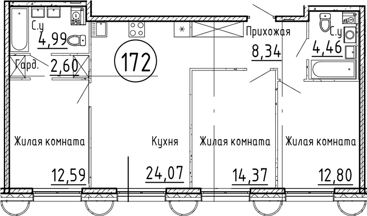 Планировка квартиры