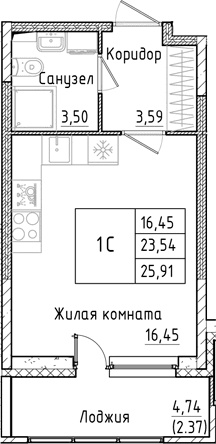 Планировка квартиры