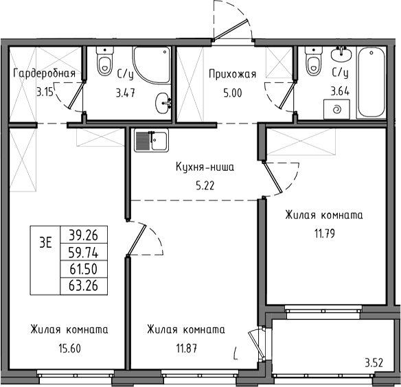 Планировка квартиры