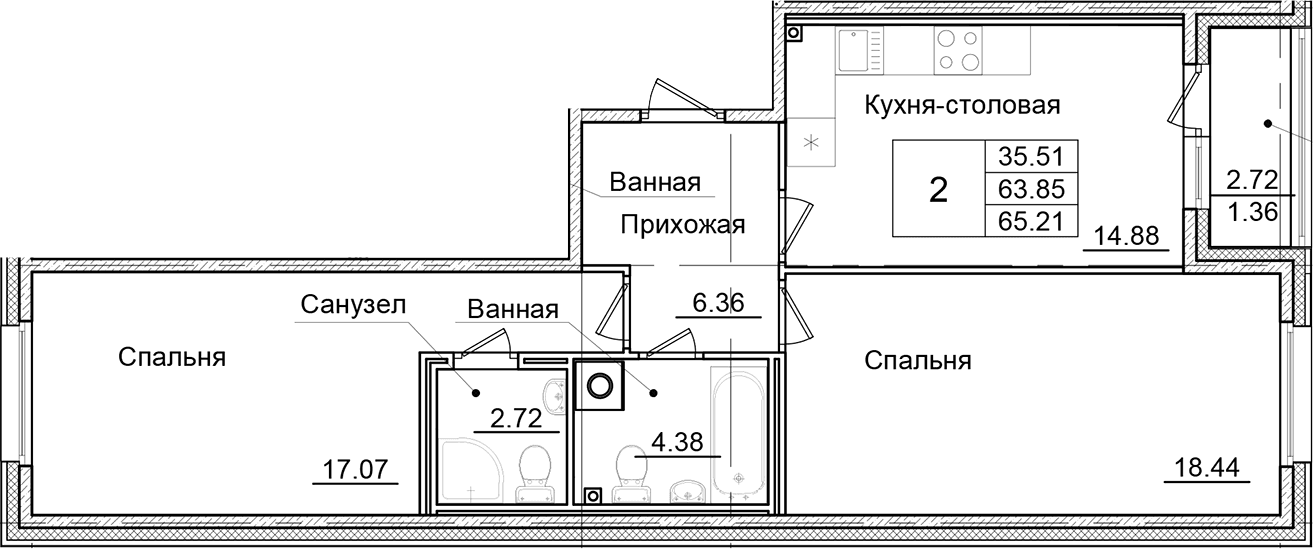Планировка квартиры