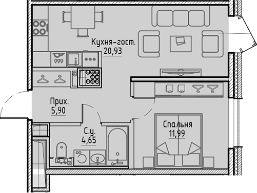 Планировка квартиры