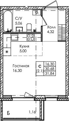 Планировка квартиры