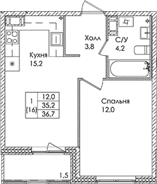 Планировка квартиры