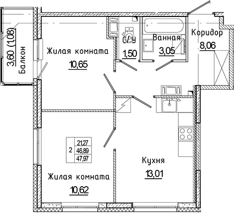 Планировка квартиры