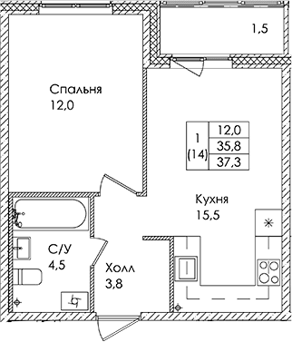Планировка квартиры