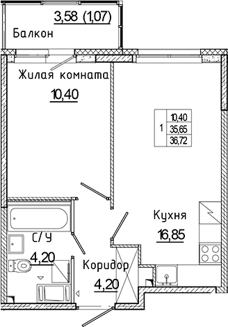 Планировка квартиры