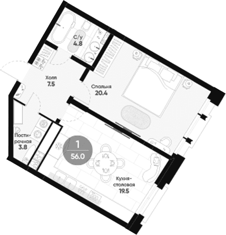 Планировка квартиры
