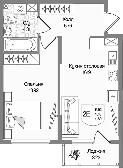 Планировка квартиры