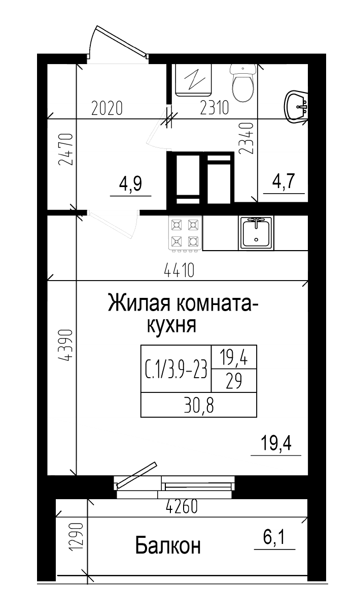 Планировка квартиры
