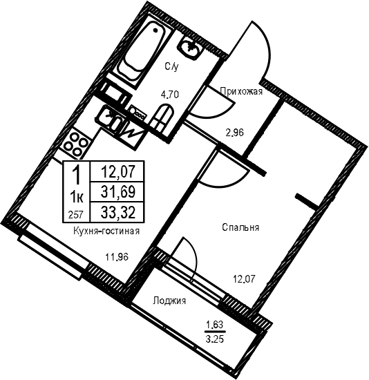 Планировка квартиры
