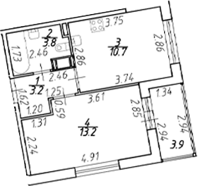 Планировка квартиры