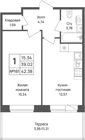 Планировка квартиры
