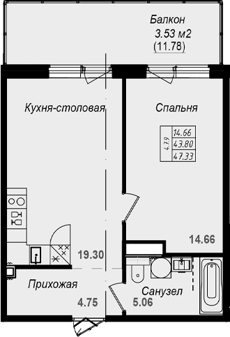 Планировка квартиры