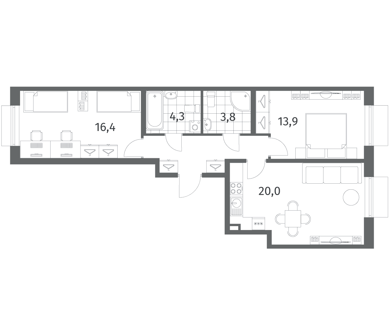 Планировка квартиры