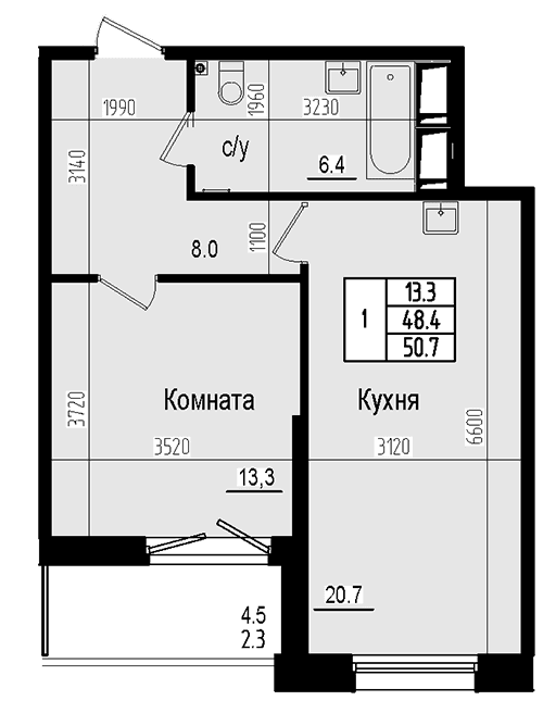 Планировка квартиры