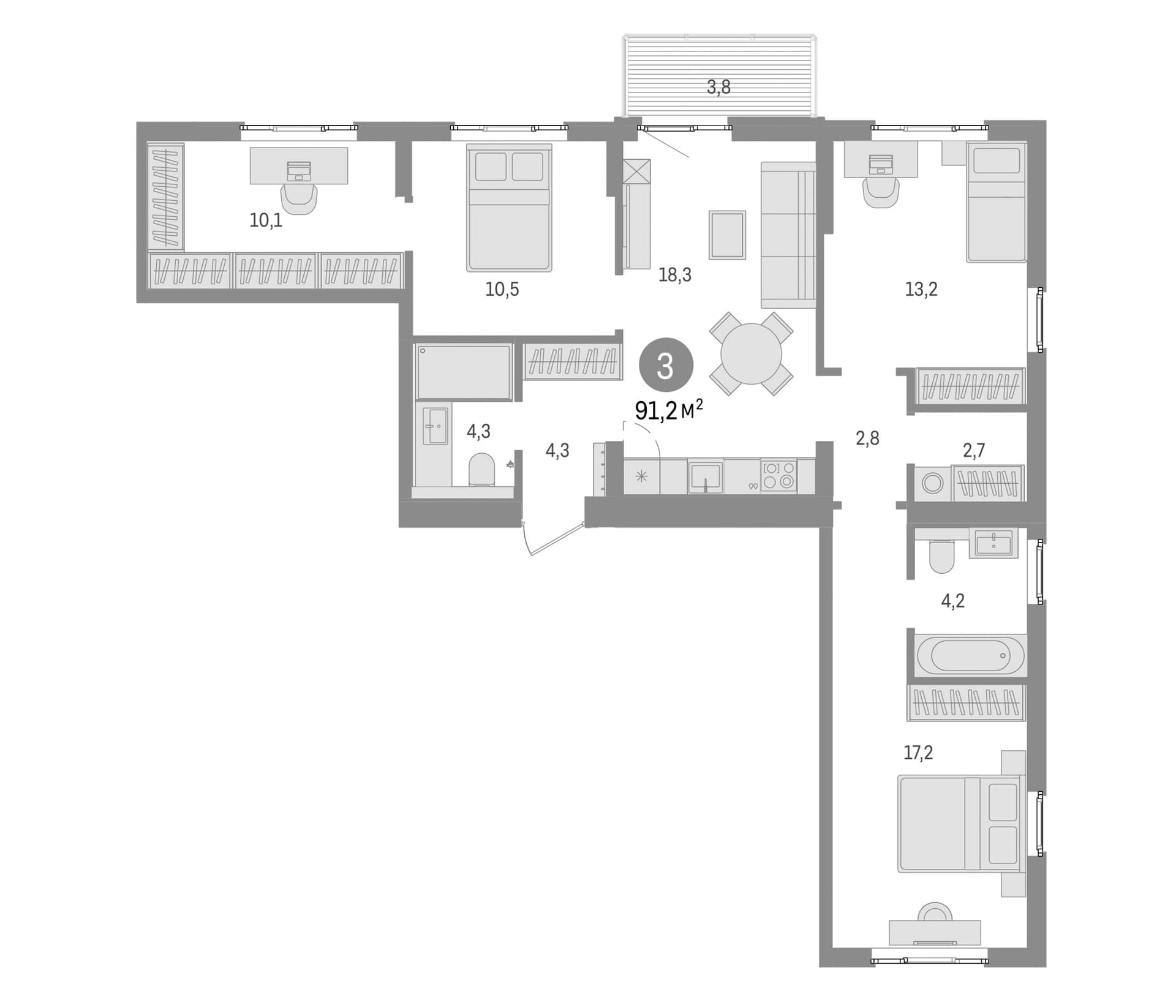 Планировка квартиры