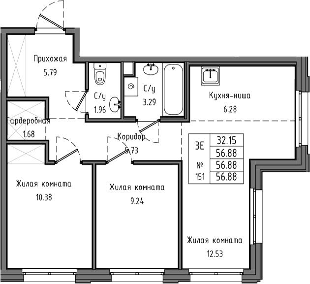 Планировка квартиры