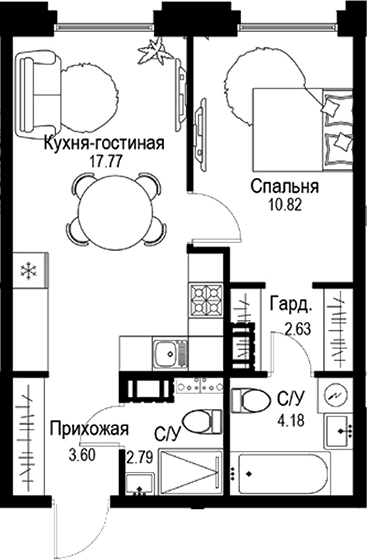 Планировка квартиры