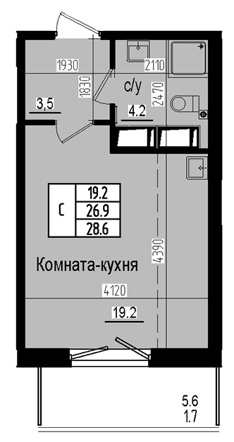 Планировка квартиры