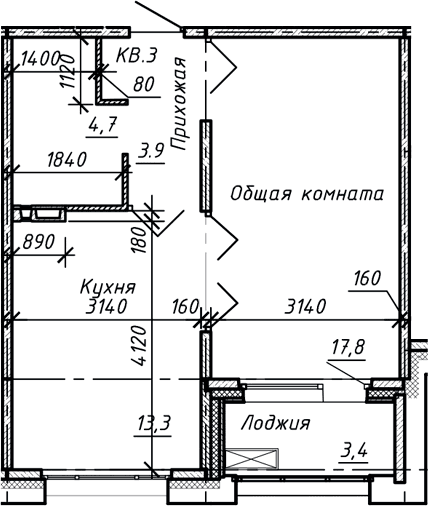 Планировка квартиры