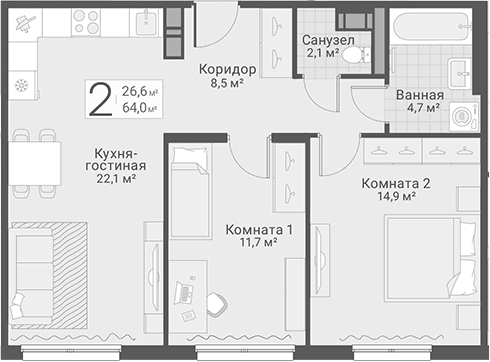 Планировка квартиры